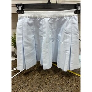 lily's of beverly‎ hills pleated light blue skirt 10